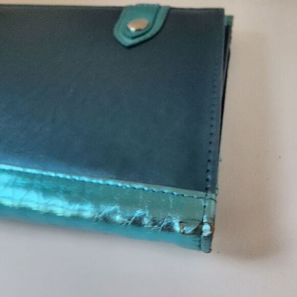 Miche Blue Faux Leather & Metallic Blue Faux Reptile Classic Shell - Picture 4 of 9